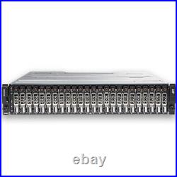 Dell MD3820i PowerVault Storage Array 24x 1.2TB 10K Dual 10Gb iSCSI 8GB Ctrl