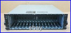 Dell PowerVault MD1000 15x 3.5 SAS Bays 2x SAS Controller Module Storage Array
