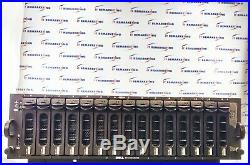 Dell PowerVault MD1000 2LGMGD1 Storage Array (15x) 2TB Dell SAS (2x) 0JT517