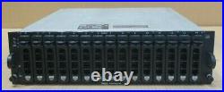 Dell PowerVault MD1000 Storage Array 15x 400GB 10K HDD 2x EMM Controllers 2x PSU