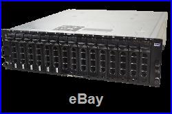 Dell PowerVault MD1000 Storage Disk Array with 10x 2TB, SAS Cable, 2x EMM 2x PSU