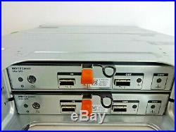 Dell PowerVault MD1200 12-Bay 3.5 LFF SAS Storage Array 2x Controllers 2x PSU