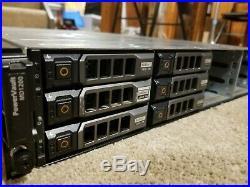 Dell PowerVault MD1200 12-Bay 3.5 SAS Storage Array With 2x 03djrj emms. 6gb/s