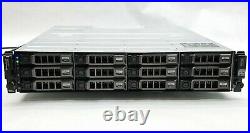 Dell PowerVault MD1200 12-Bay Storage Array with122TB HDD + 2MD12 SAS Controller