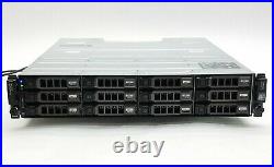 Dell PowerVault MD1200 12-Bay Storage Array with124TB SAS + 2MD12 SAS Controller