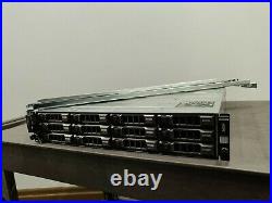 Dell PowerVault MD1200 12-Bay Storage Array with12x 2TB SAS + 2x MD12 SAS Control