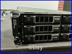 Dell PowerVault MD1200 12-Bay Storage Array with12x 2TB SAS + 2x MD12 SAS Control