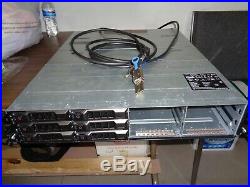 Dell PowerVault MD1200 E03J Storage Array WithSAS cables +SASCard