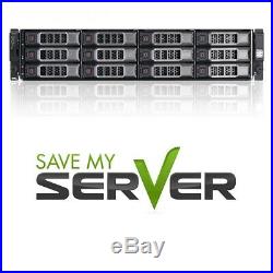 Dell PowerVault MD1200 Storage Array 12x 3TB SAS HDD H810 Raid Cables