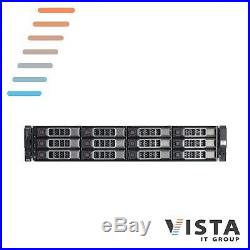 Dell PowerVault MD1200 Storage Array 2x Controllers 2x PSU + 12x Trays + Bezel