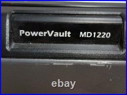 Dell PowerVault MD1220 03DJRJ 24Bay 2.5 DAS Storage Array 2MD12 EMM SEE NOTES