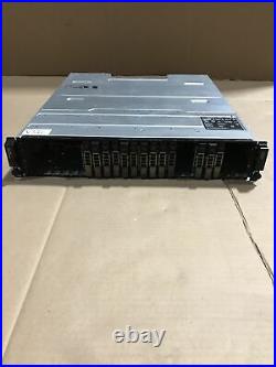 Dell PowerVault MD1220 24-Bay SAS Storage Array, 2 x 03DJRJ Controller, No HD