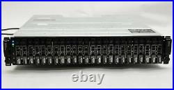Dell PowerVault MD1220 24-Bay SAS Storage Array 2x 03DJRJ Controller 2x 600w PSU