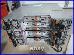 Dell PowerVault MD1220 24-Bay SFF SAS Storage Array 2x 03DJRJ, 2x 600W 24 trays