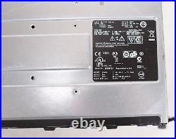 Dell PowerVault MD1220 24-Bay Storage Array 2x Controller 2x H600E-S0 PSU No HDD