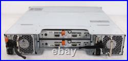 Dell PowerVault MD1220 24-Bay Storage Array 2x Controller 2x H600E-S0 PSU No HDD