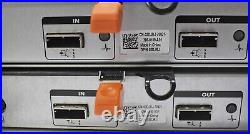 Dell PowerVault MD1220 2x 03DJRJ Controllers 2X PSU NO HDDs