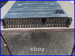 Dell PowerVault MD1220 DAS Disk Array with24x 2.5 Bays, 2xMD12, 2xPSU, 6Gbps