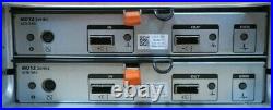 Dell PowerVault MD1220 SAS Storage Array 24x 300GB 2x MD12 Controllers + 2x PSU