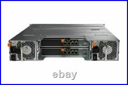 Dell PowerVault MD1400 12x 3.5 CTO Storage Array 2x 12G-SAS-4 Controller 2x PSU