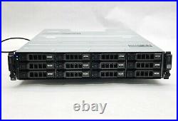 Dell PowerVault MD1400 Storage Array 212G-SAS-4 Controller 126TB HDD 2600W PS