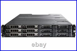 Dell PowerVault MD1400 Storage Array 6x 10TB 7.2K SAS HDD 2x 12G-SAS-4 2x PSU