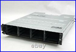 Dell PowerVault MD1400 Storage Array No Caddy 212G-SAS-4 Controller 2600W PS