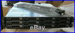 Dell PowerVault MD1400 Storage Array with Storage Controllers 12G-SAS-4, 12x4TB