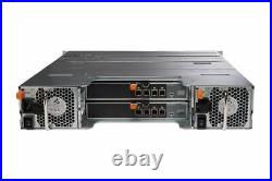 Dell PowerVault MD1420 Storage Array 12x 2.4TB 10K SAS HDD 2x 12G-SAS-4 2x PSU
