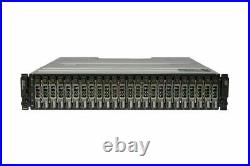 Dell PowerVault MD1420 Storage Array 24 x 2.4TB SAS 2.5 12G Hard Drives
