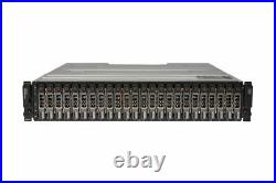 Dell PowerVault MD1420 Storage Array 24x 1.92TB SAS 12G SSD 2x 12G-SAS-4 2x PSU