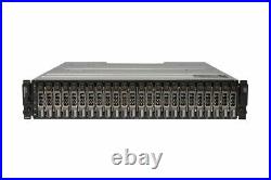 Dell PowerVault MD1420 Storage Array 24x 3.84TB SAS 12G SSD 2x 12G-SAS-4 2x PSU
