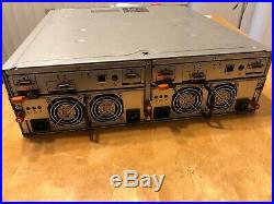 Dell PowerVault MD3000 Storage Array 2x Controllers 2x PSUs 15X caddies