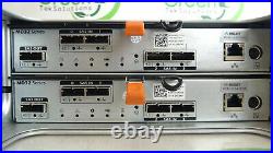 Dell PowerVault MD3200 12-Bay 3.5 Storage Array 2x N98MP CTRL 2x PSU with Rails