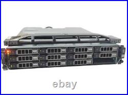 Dell PowerVault MD3200i 12-Bay Storage Array with 6x 3TB SAS Drives, 2x M