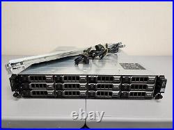Dell PowerVault MD3200i 12-Bay Storage Array with12x 1TB SAS Drives + 2x MD32 iSCS