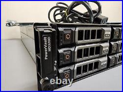 Dell PowerVault MD3200i 12-Bay Storage Array with12x 3TB SAS Drives + 2x MD32 iSCS