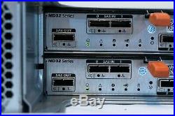 Dell PowerVault MD3220 Storage Array with 24X SFF Caddies, 2X 0N98MP + PSUs