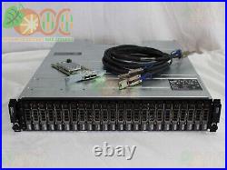Dell PowerVault MD3220i Gigabit NAS 24x 1.2TB 10K SAS iSCSI 28.8TB Storage Array