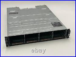 Dell PowerVault MD3400 12 LFF Storage Array 2x 12G-SAS-4, 2xPSU, no Hard Drives