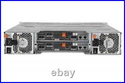 Dell PowerVault MD3400 12 LFF Storage Array SAN 2x 12G-SAS-4 with 12 caddies