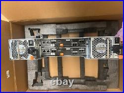 Dell PowerVault MD3400 12 LFF Storage Array SAN with 3 caddies and Server Card