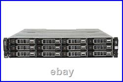Dell PowerVault MD3400 Storage Array 12x 3.5 SAS HDD Bay 2x 12G-SAS-4 2xPSU