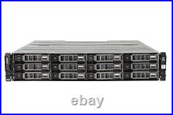 Dell PowerVault MD3400 Storage Array 12x 3.5 SAS HDD Bay 2x 12G-SAS-4 2xPSU ++