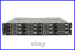 Dell PowerVault MD3400 Storage Array 12x 6TB 7.2K SAS HDD 2x 12G-SAS-4 2xPSU