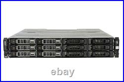 Dell PowerVault MD3400 Storage Array 6x 10TB 7.2K SAS HDD 2x 12G-SAS-4 2xPSU