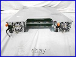 Dell PowerVault MD3420 24x 2.5 SFF SAS Hard Drive Storage Array R684K 2x PS