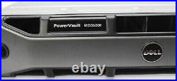 Dell PowerVault MD3600F 2U 12 Bay 3.5 Storage Array 2 Controller 0CG87V & PSU