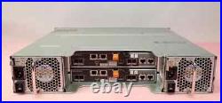 Dell PowerVault MD3820i 24x 2.5 Bay Storage Array 2x 10G-iSCSI-2 2x 600W PSU