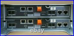 Dell PowerVault MD3820i Storage Array 24x 2.5 SAS Bay 2x 10G-iSCSI-2 Controller